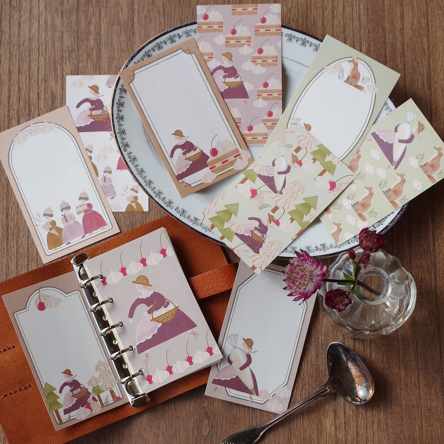 クリームをどうぞ ちいさなフレームメモ