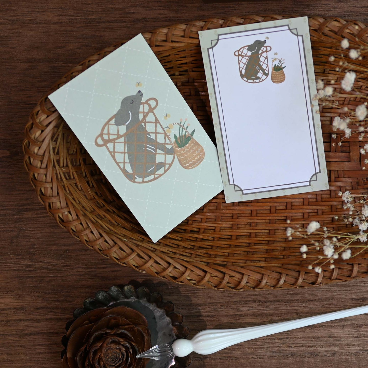 君のかごです ちいさなフレームメモ