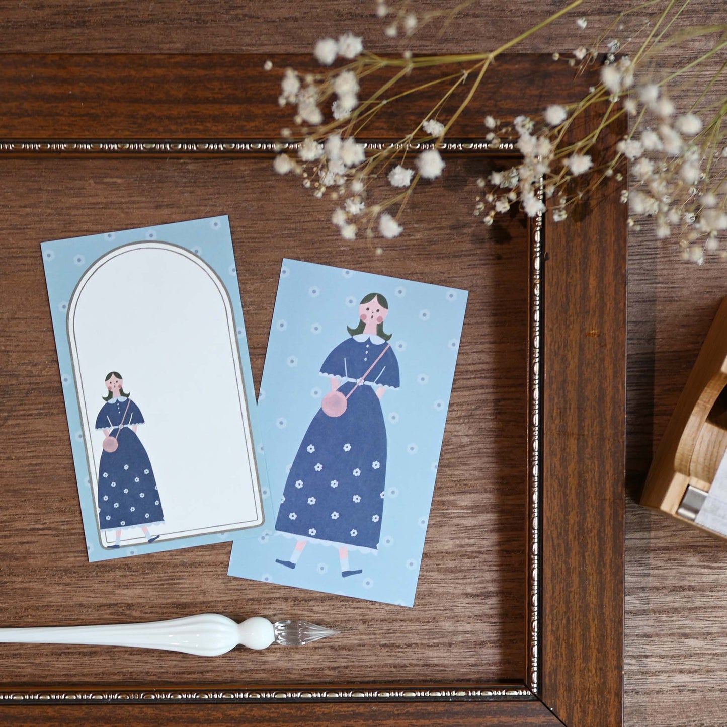 おめかし ちいさなフレームメモ