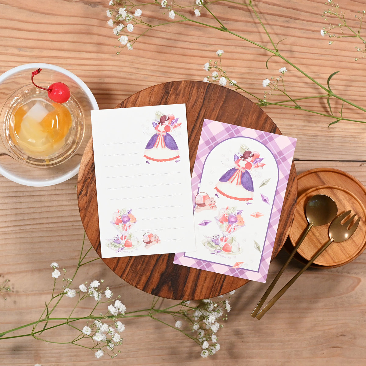 12ヶ月の特製ゼリー メモ紙ブレンド