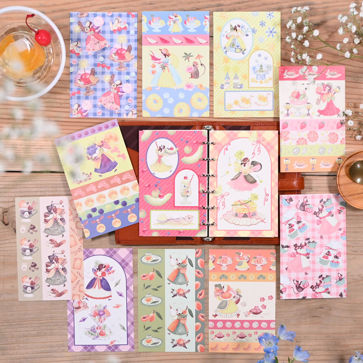 12ヶ月の特製ゼリー メモ紙ブレンド