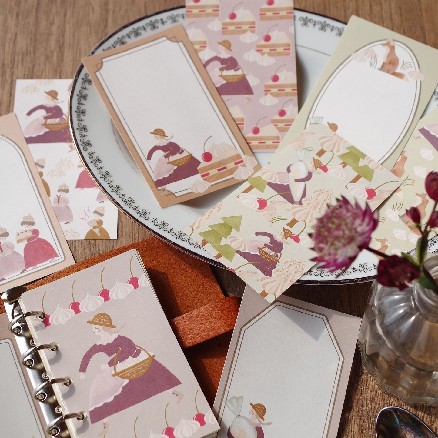 クリームをどうぞ ちいさなフレームメモ