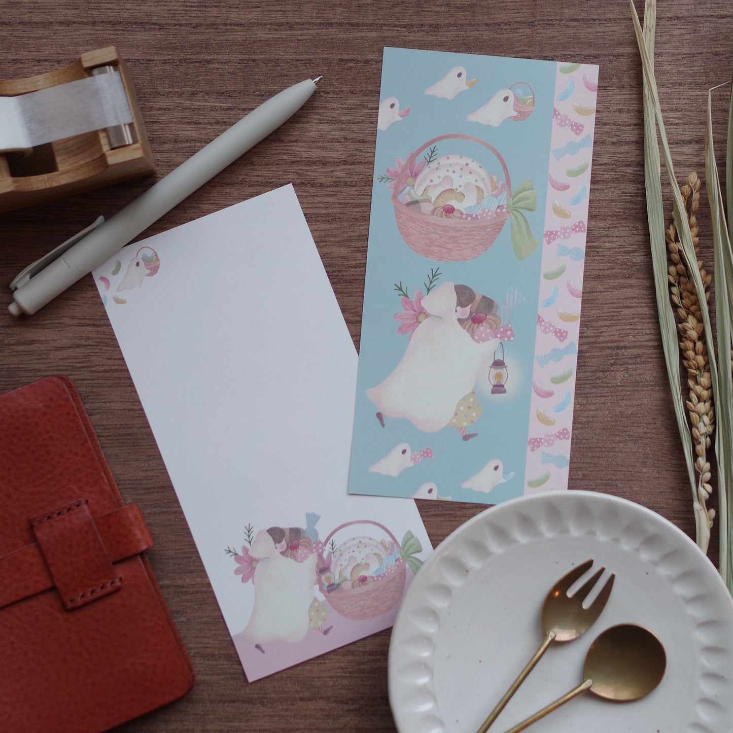 12ヶ月の特製ロール 一筆箋