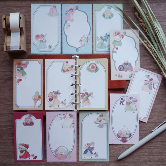 12ヶ月の特製ロール ちいさなフレームメモ