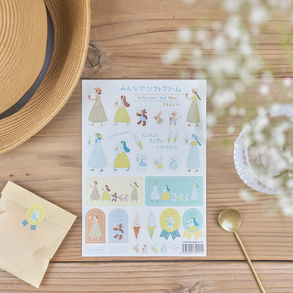 Soft Serve Ice Cream Stickers for Everyone