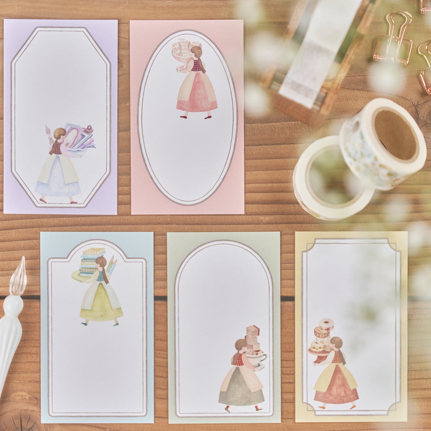 文具をおおもりでどうぞ ちいさなフレームメモ