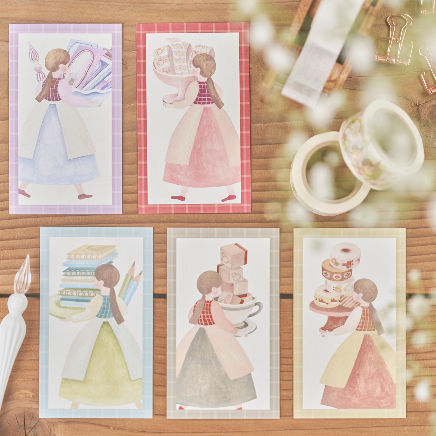 文具をおおもりでどうぞ ちいさなフレームメモ