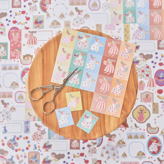 どこからきたの? 素材集みたいなおりがみ