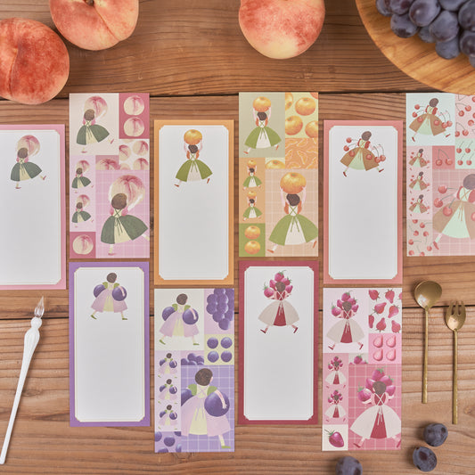 くだものどろぼう その1 一筆箋