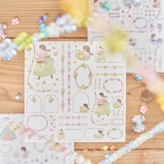 季節のアクセサリー屋さん 素材集みたいなおりがみ