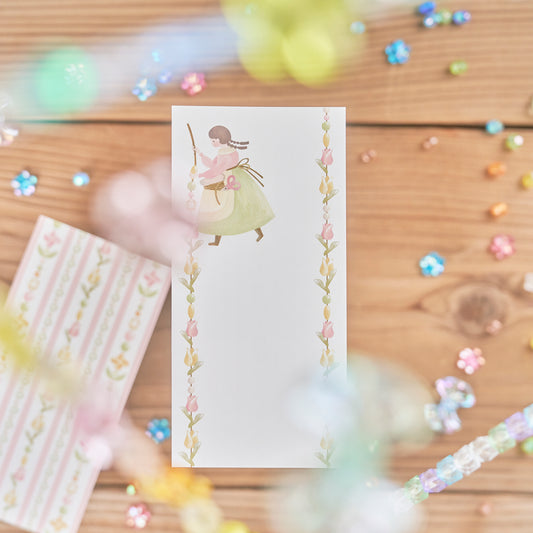 【40枚入】季節のアクセサリー屋さん 一筆箋