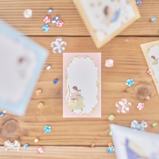 【40枚入】季節のアクセサリー屋さん ちいさなフレームメモ