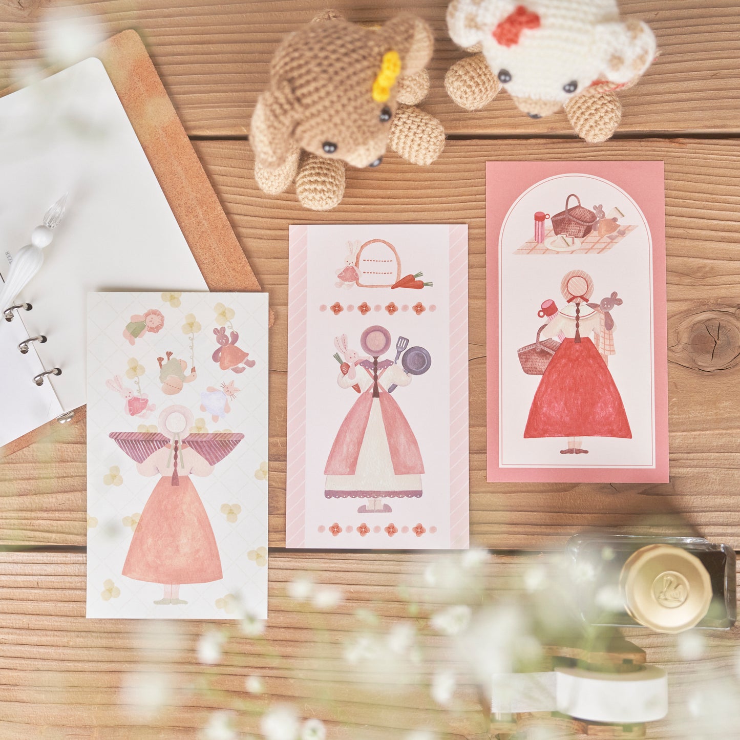 ぬいぐるみコレクション おおきめメモ