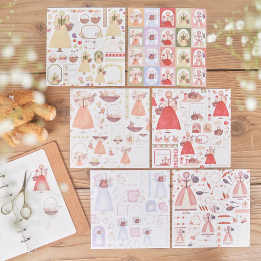 ぬいぐるみコレクション 素材集みたいなおりがみ