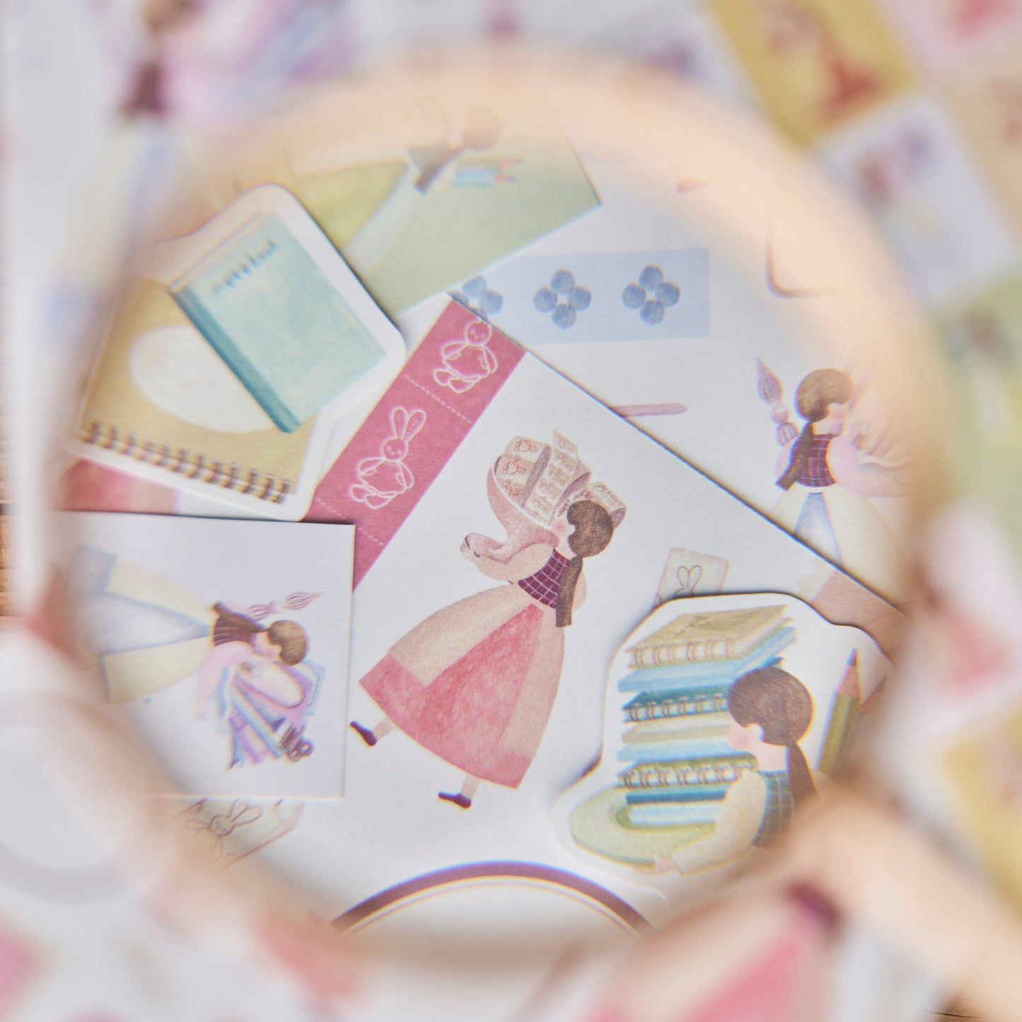 文具をおおもりでどうぞ 素材集みたいなおりがみ