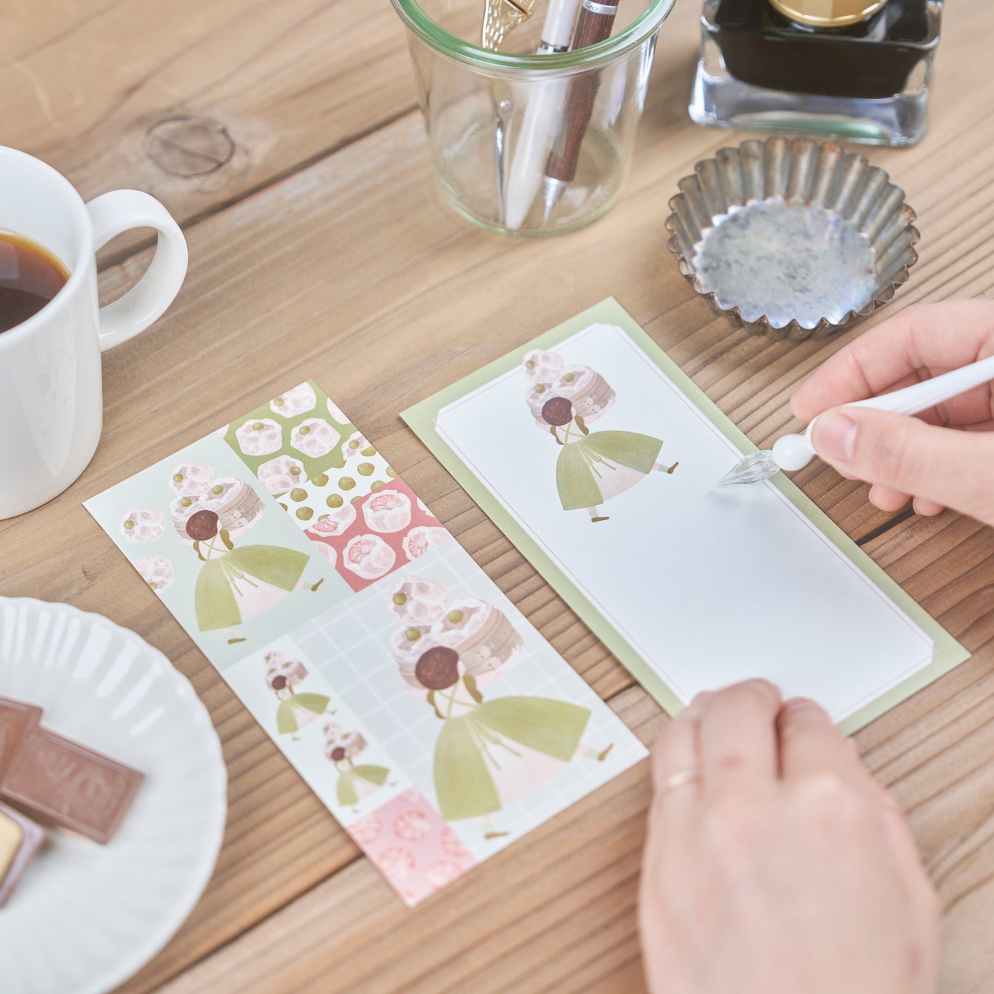 ご当地どろぼうその2 一筆箋