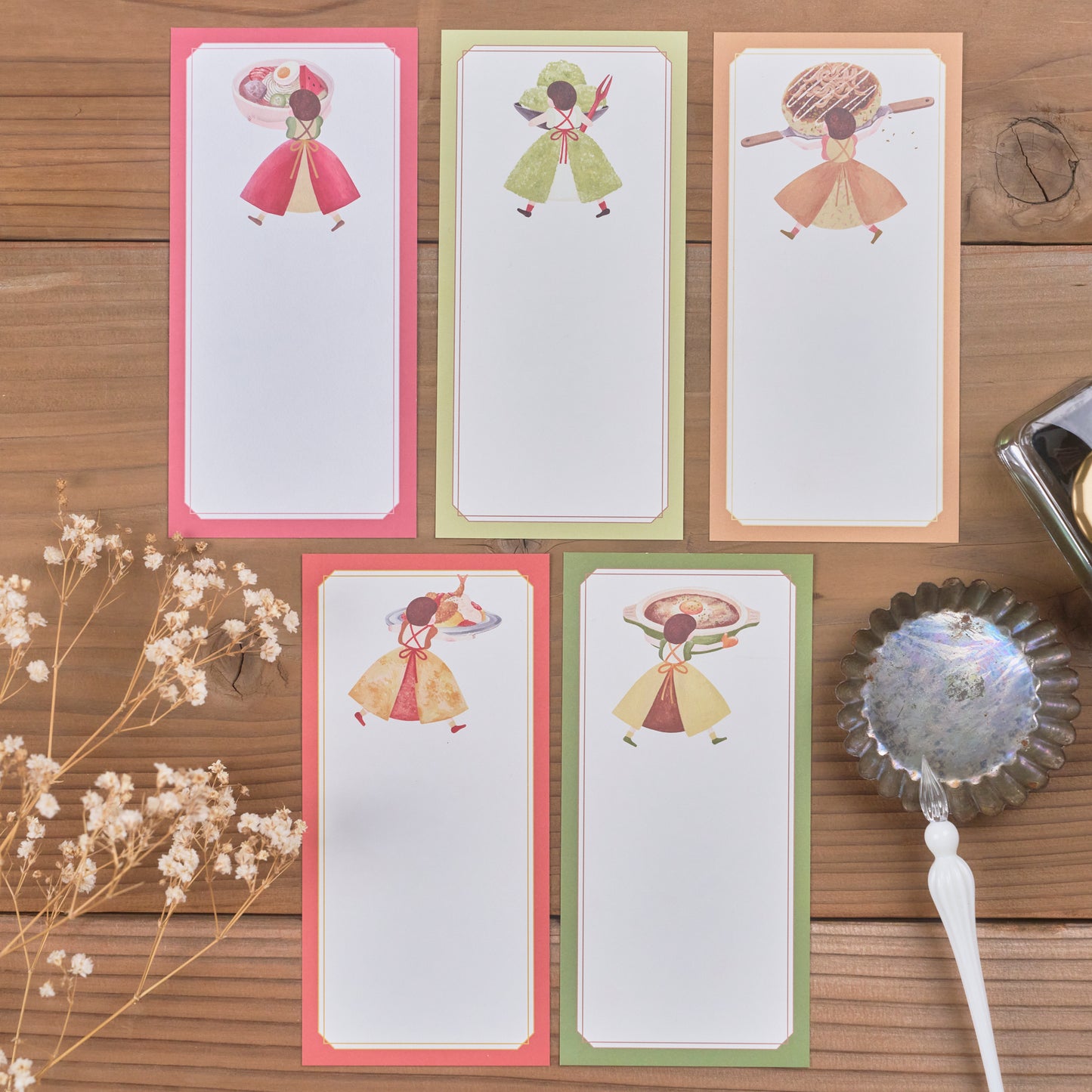 ご当地どろぼうその3 一筆箋