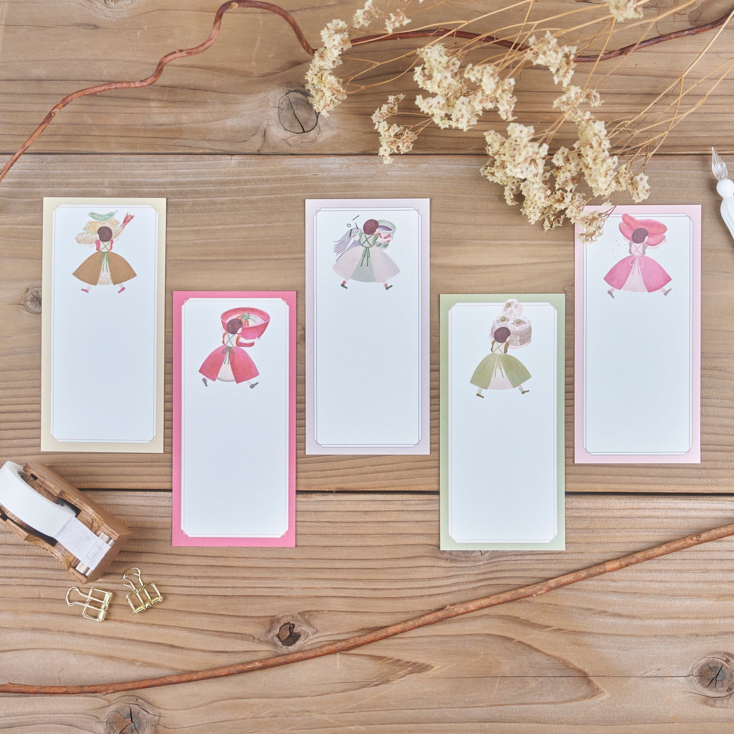 ご当地どろぼうその2 一筆箋