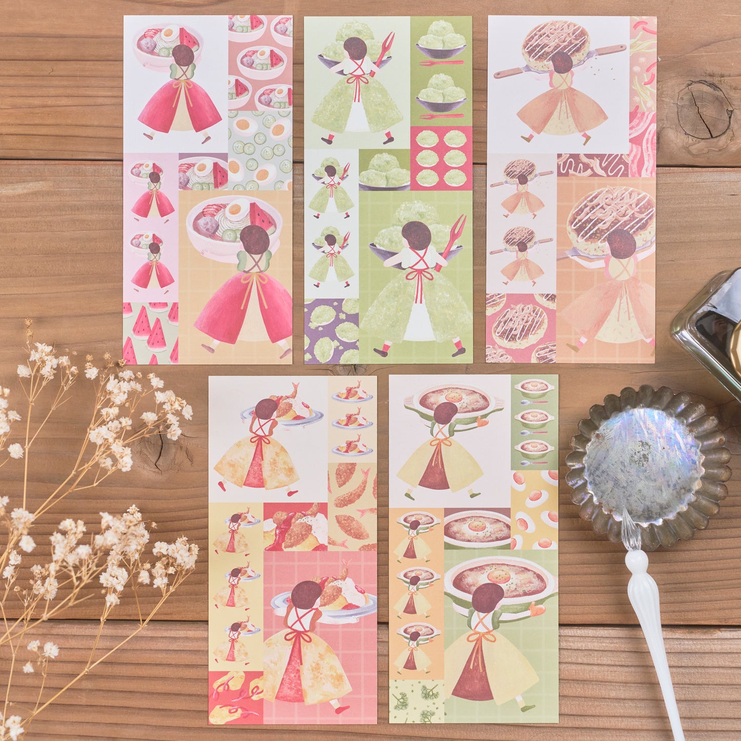 ご当地どろぼうその3 一筆箋