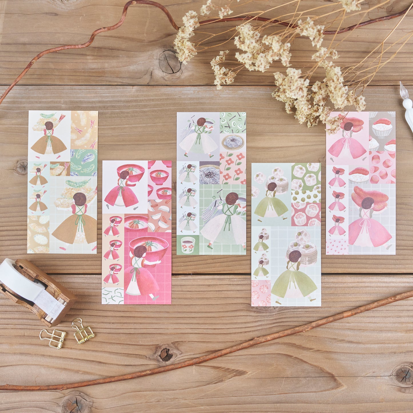 ご当地どろぼうその2 一筆箋