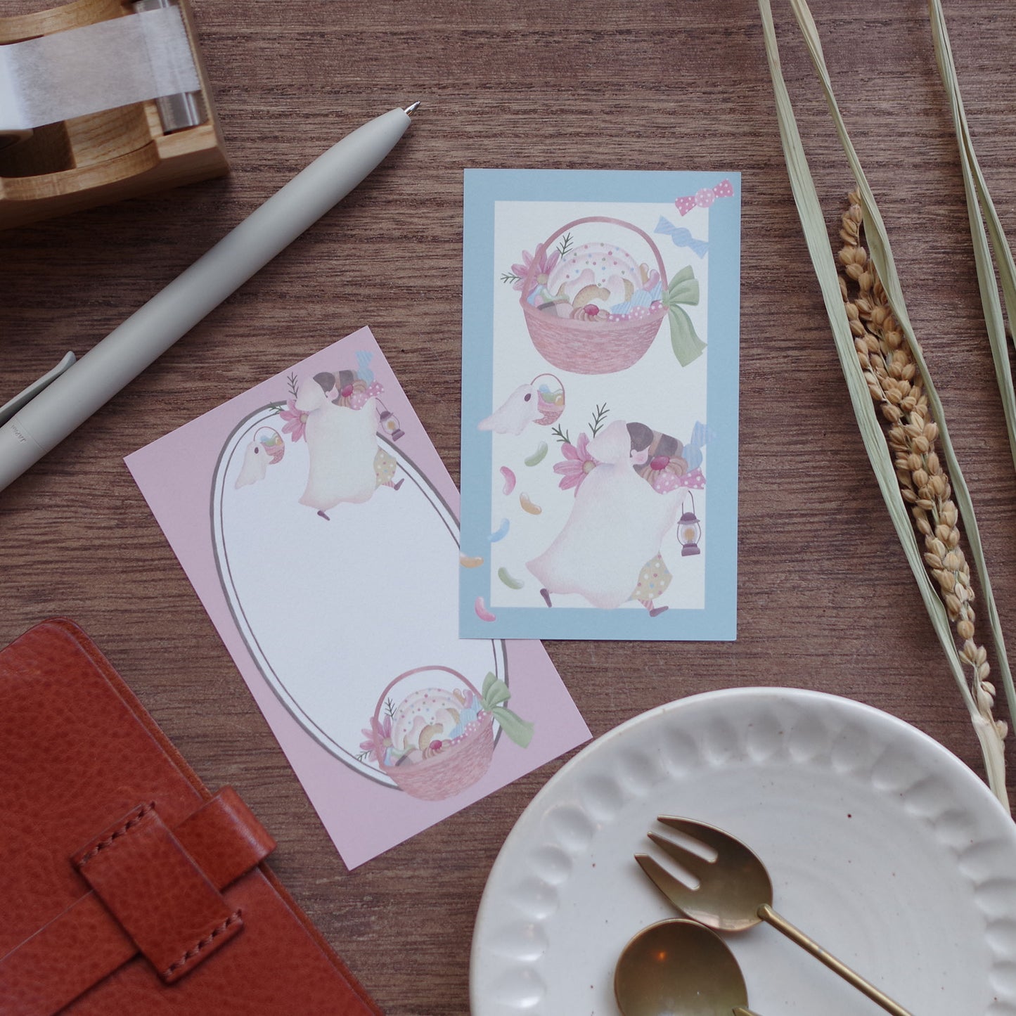 12ヶ月の特製ロール ちいさなフレームメモ