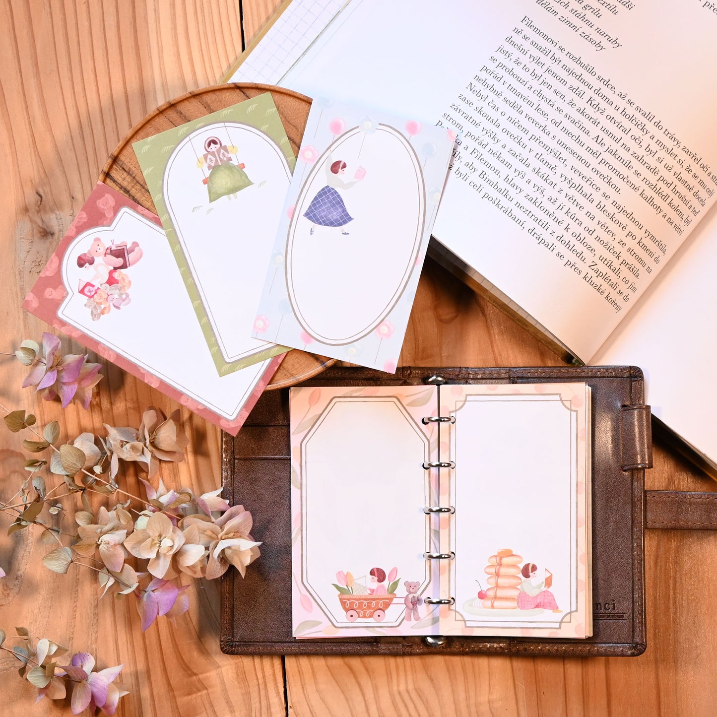 どこでも読書 ちいさなフレームメモ