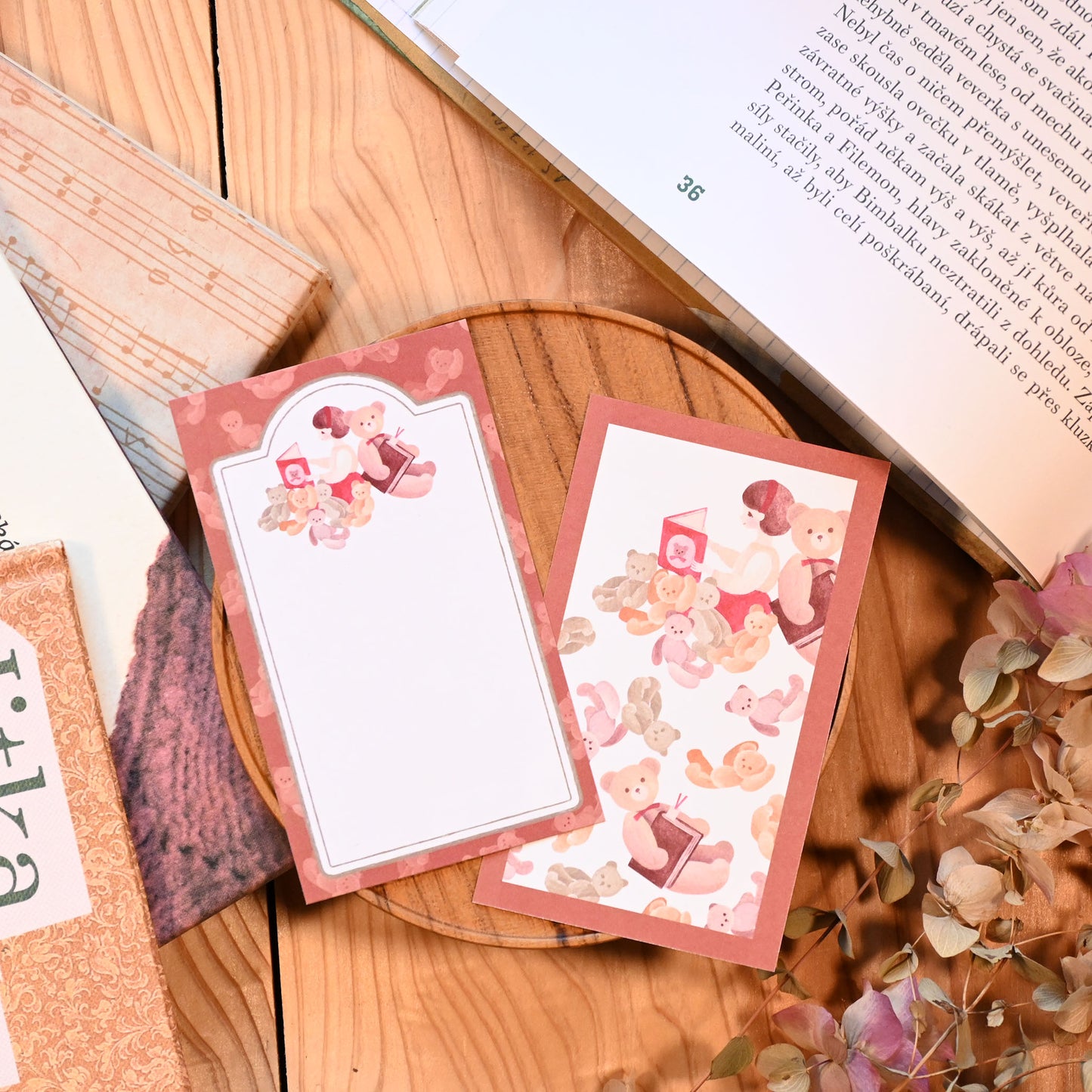 どこでも読書 ちいさなフレームメモ