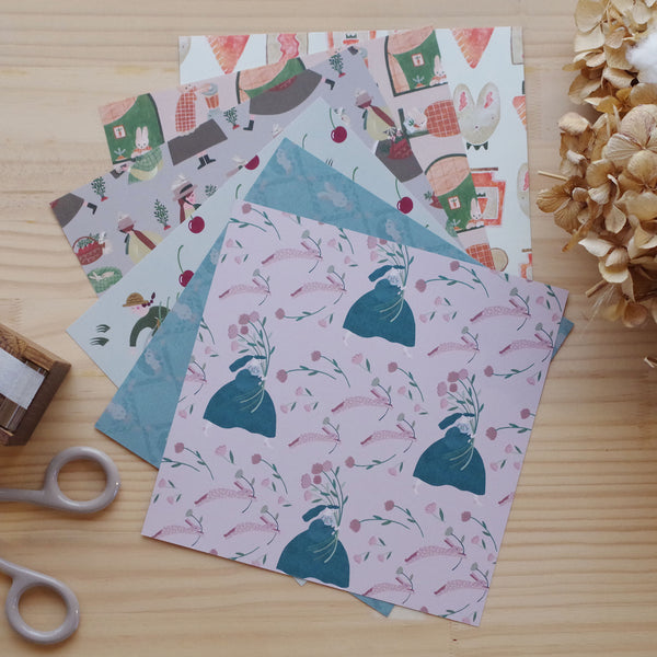 Rabbit origami from back then