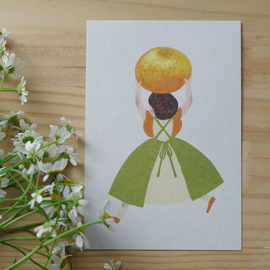 ポストカード-みかんどろぼう-