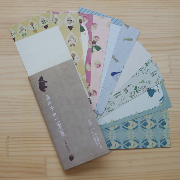 A letter pad from her